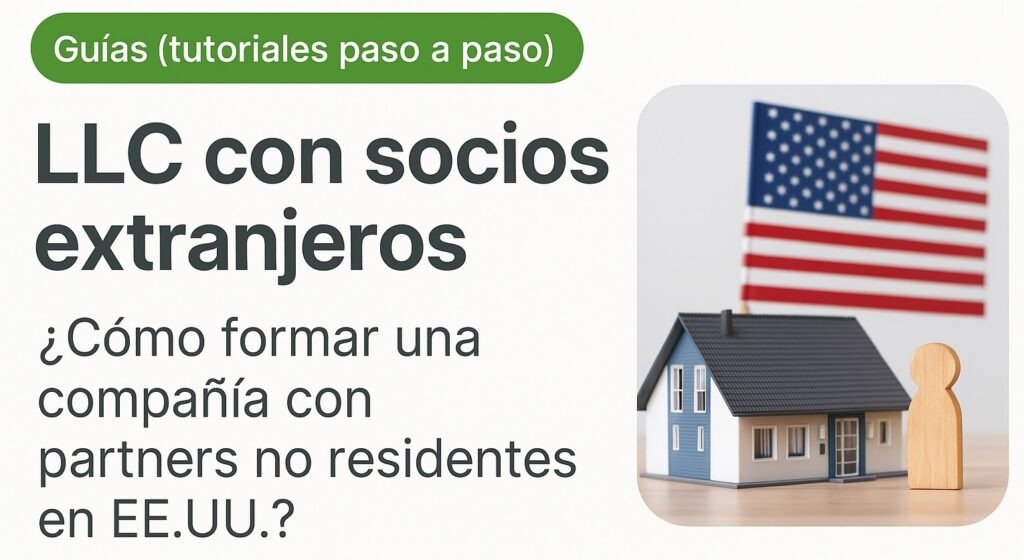 LLC con socios extranjeros: impuestos, retenciones y declaraciones